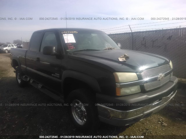 1GCHC29193E132053 - 2003 CHEVROLET SILVERADO C2500 HEAVY DUTY BLACK photo 1