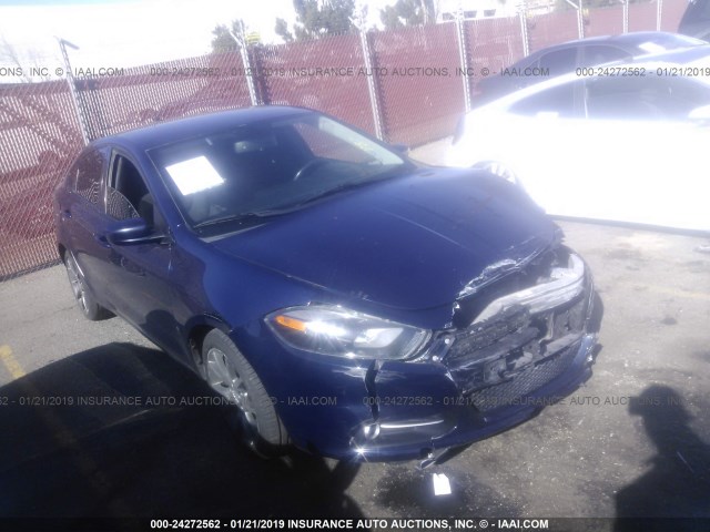 1C3CDFBA1DD311787 - 2013 DODGE DART SXT Dark Blue photo 1