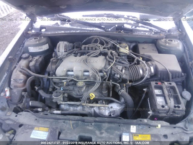 1G1NE52J8Y6139319 - 2000 CHEVROLET MALIBU LS GREEN photo 10