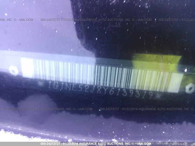 1G1NE52J8Y6139319 - 2000 CHEVROLET MALIBU LS GREEN photo 9