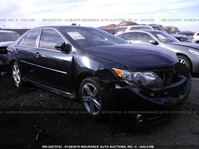 4T1BF1FK1EU776302 - 2014 TOYOTA CAMRY L/SE/LE/XLE 黑色 照片 1