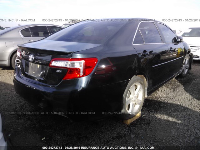 4T1BF1FK1EU776302 - 2014 TOYOTA CAMRY L/SE/LE/XLE 黑色 照片 4