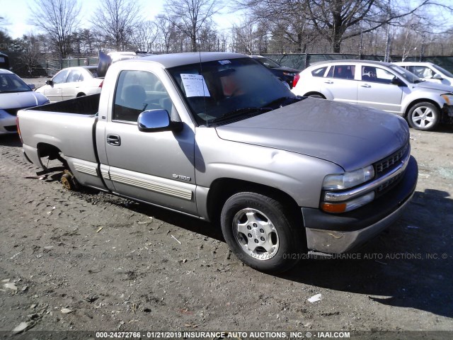 1GCEC14VXXZ116479 - 1999 CHEVROLET SILVERADO C1500 SILVER photo 1