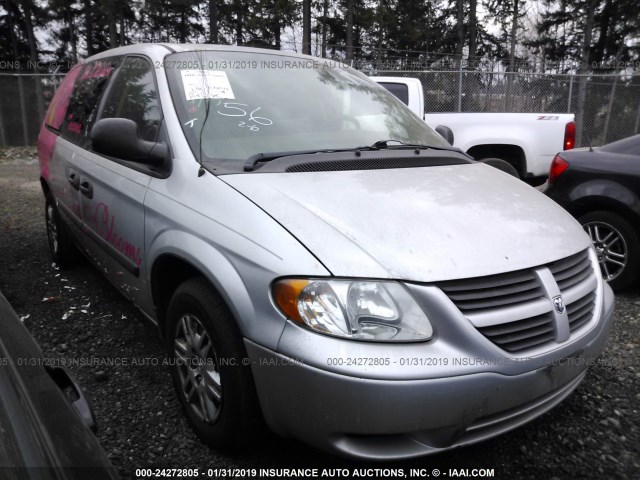 1D4GP24R56B637819 - 2006 DODGE GRAND CARAVAN SE GRAY photo 1