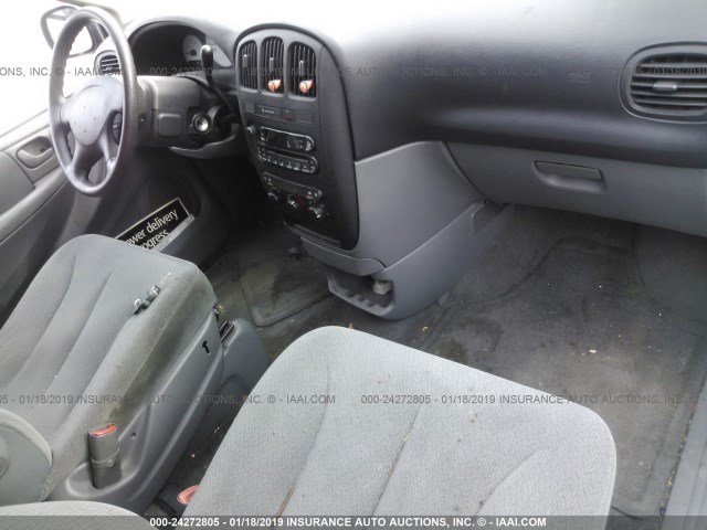 1D4GP24R56B637819 - 2006 DODGE GRAND CARAVAN SE GRAY photo 5