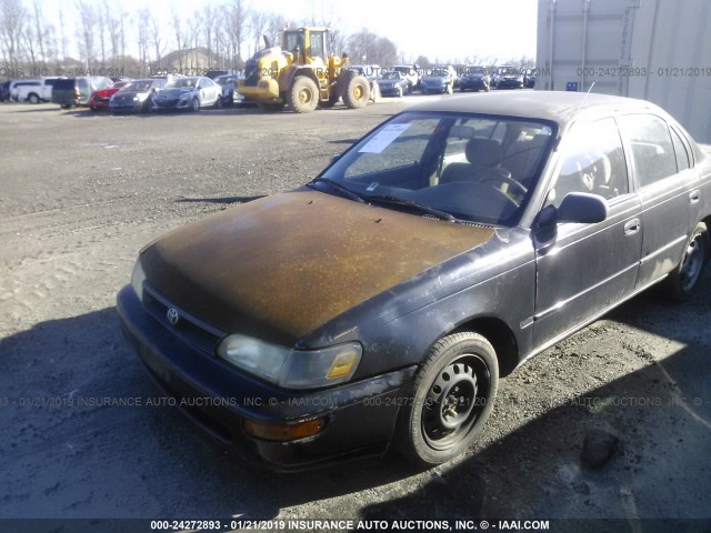 2T1BB02E4TC154295 - 1996 TOYOTA COROLLA DX GREEN photo 2