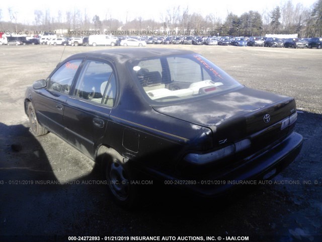 2T1BB02E4TC154295 - 1996 TOYOTA COROLLA DX GREEN photo 3