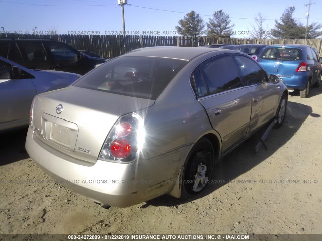 1N4AL11D45N928493 - 2005 NISSAN ALTIMA S/SL BEIGE photo 4