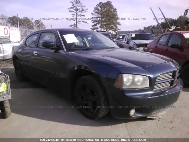 2B3KA43R66H296199 - 2006 DODGE CHARGER SE/SXT BLUE photo 1