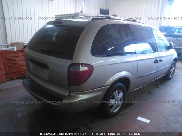 1D8GP24R24B517567 - 2004 DODGE GRAND CARAVAN SE GOLD photo 4