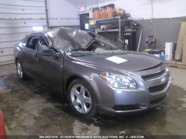1G1ZA5E16BF392266 - 2011 CHEVROLET MALIBU LS Қоңыр фото 1