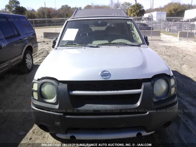 5N1ED28T54C654979 - 2004 NISSAN XTERRA XE/SE SILVER photo 6