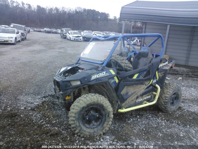 3NSVBE871FF440316 - 2015 POLARIS RZR S 900 EPS BLUE photo 2