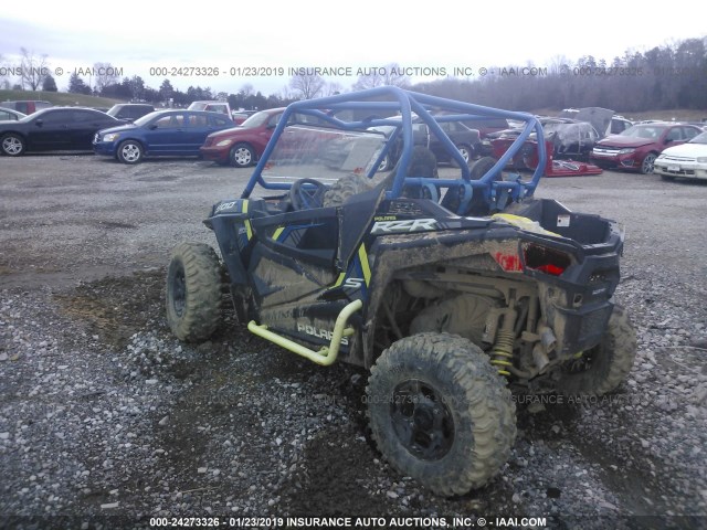 3NSVBE871FF440316 - 2015 POLARIS RZR S 900 EPS BLUE photo 3