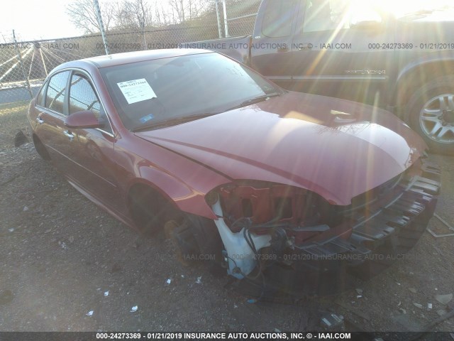 2G1WC5E37F1133653 - 2015 CHEVROLET IMPALA LIMITED LTZ RED photo 1