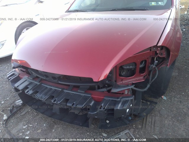 2G1WC5E37F1133653 - 2015 CHEVROLET IMPALA LIMITED LTZ RED photo 6