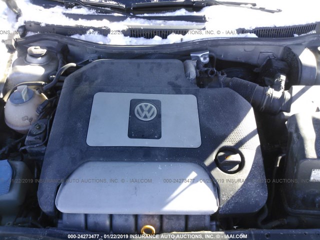 3VWVH69M94M055067 - 2004 VOLKSWAGEN JETTA GLI SILVER photo 10