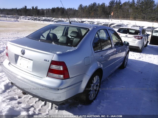 3VWVH69M94M055067 - 2004 VOLKSWAGEN JETTA GLI SILVER photo 4