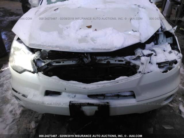 5J8TB18258A020870 - 2008 ACURA RDX WHITE photo 6