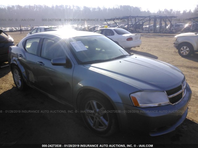 1B3CC1FB6AN217495 - 2010 DODGE AVENGER EXPRESS 青色 照片 1