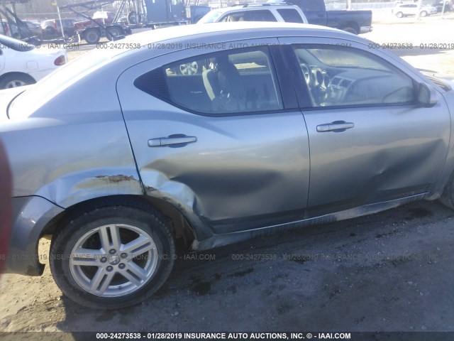 1B3CC1FB6AN217495 - 2010 DODGE AVENGER EXPRESS 青色 照片 6