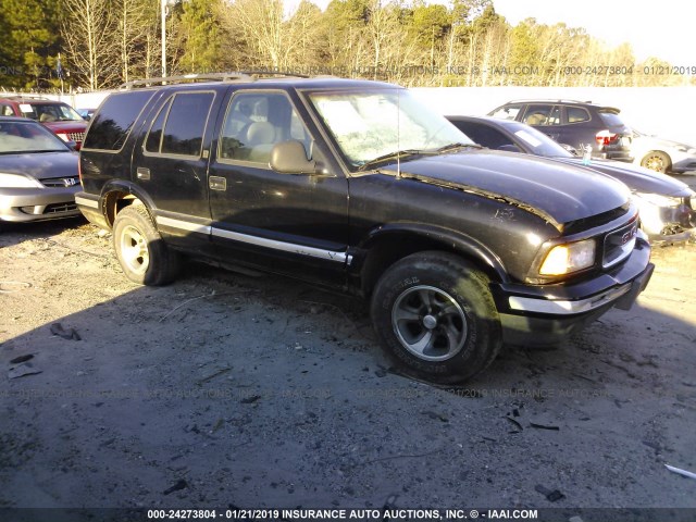 1GKCS13W5V2506369 - 1997 GMC JIMMY BLACK photo 1