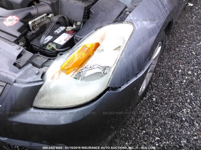 1N4AL24E38C128228 - 2008 NISSAN ALTIMA 2.5S GRAY photo 6