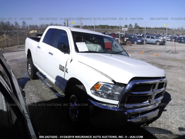 3C6UR5DL7GG204526 - 2016 RAM 2500 SLT WHITE photo 1