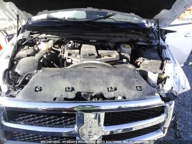 3C6UR5DL7GG204526 - 2016 RAM 2500 SLT WHITE photo 10