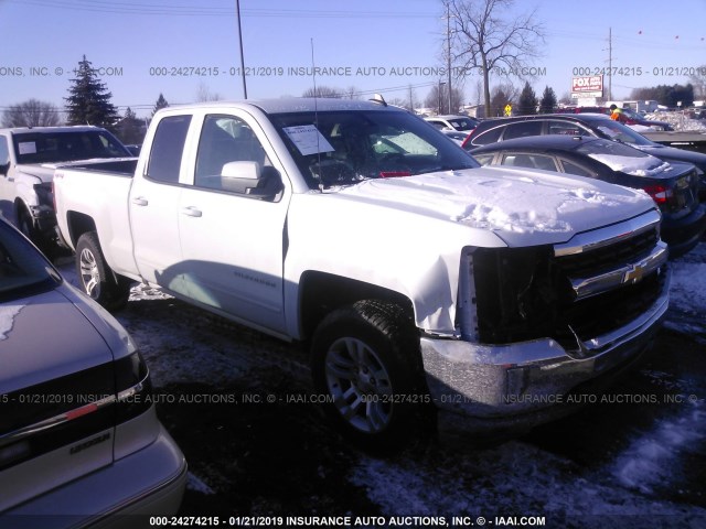 1GCVKREC9GZ153487 - 2016 CHEVROLET SILVERADO K1500 LT WHITE photo 1