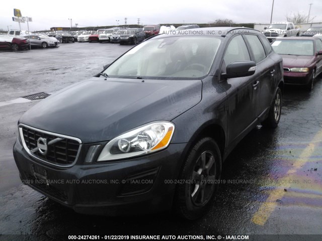 YV4940DZ4B2185940 - 2011 VOLVO XC60 3.2 GRAY photo 2