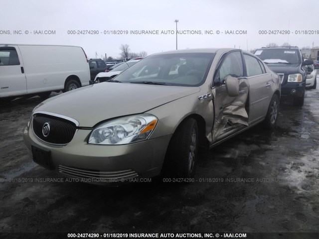 1G4HD57266U142667 - 2006 BUICK LUCERNE CXL GOLD photo 2