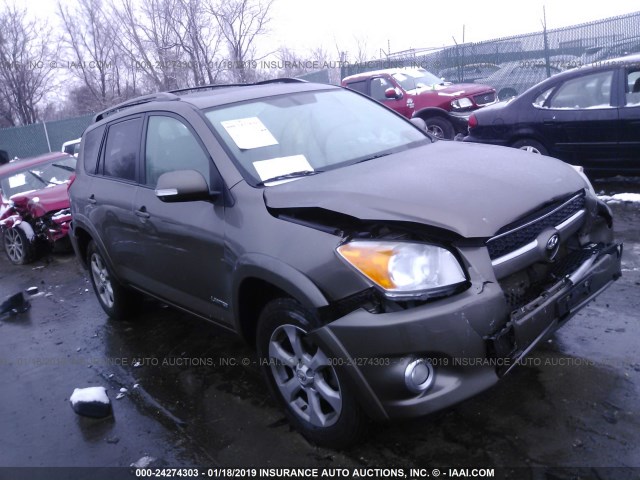 2T3DK4DV6CW074158 - 2012 TOYOTA RAV4 LIMITED BROWN photo 1