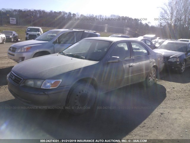 4T1BG22K91U109982 - 2001 TOYOTA CAMRY CE/LE/XLE 米色 照片 2