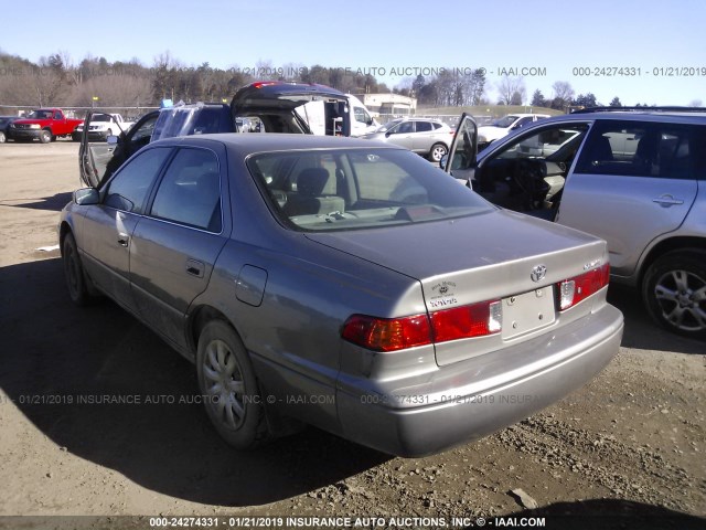 4T1BG22K91U109982 - 2001 TOYOTA CAMRY CE/LE/XLE 米色 照片 3