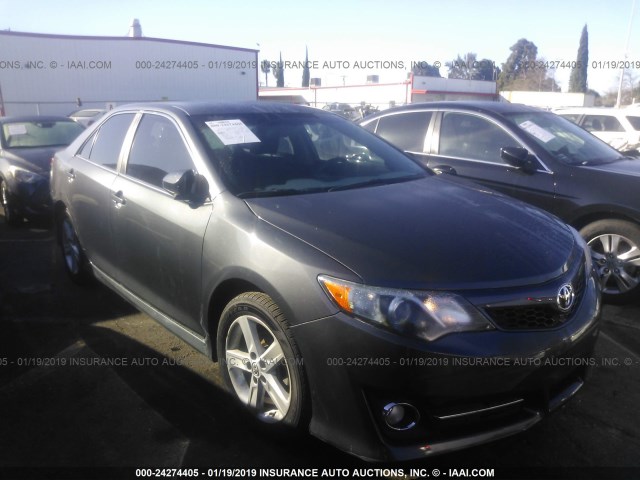 4T1BF1FK1EU365725 - 2014 TOYOTA CAMRY L/SE/LE/XLE 灰色 照片 1