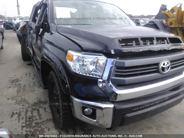 5TFEM5F15FX086476 - 2015 TOYOTA TUNDRA CREWMAX SR5 BLACK photo 1