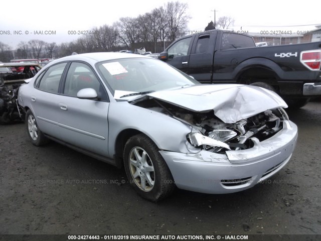 1FAFP56U47A217347 - 2007 FORD TAURUS SEL SILVER photo 1