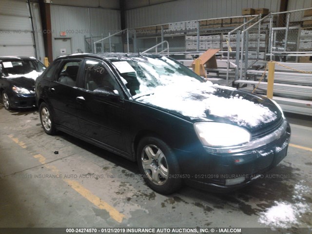 1G1ZU64855F173900 - 2005 CHEVROLET MALIBU MAXX LT BLACK photo 1