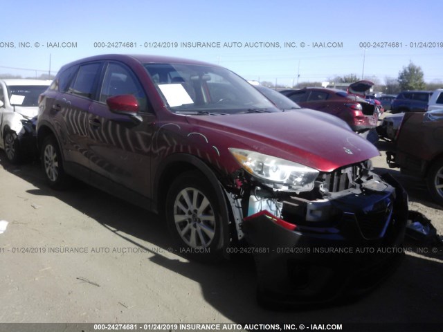 JM3KE2CE9D0136900 - 2013 MAZDA CX-5 TOURING MAROON photo 1