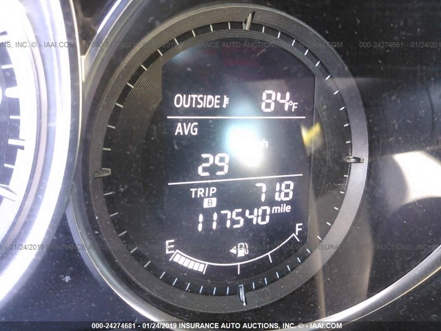 JM3KE2CE9D0136900 - 2013 MAZDA CX-5 TOURING MAROON photo 7