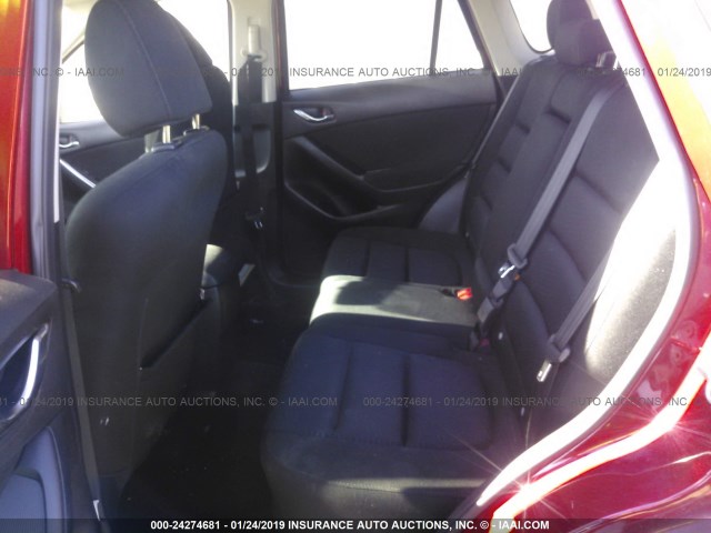 JM3KE2CE9D0136900 - 2013 MAZDA CX-5 TOURING MAROON photo 8