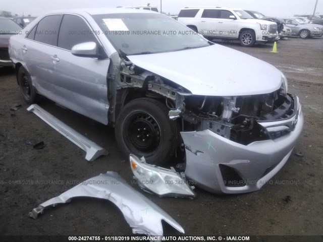 4T1BF1FK8EU361039 - 2014 TOYOTA CAMRY L/SE/LE/XLE ვერცხლისფერი ფოტო 6