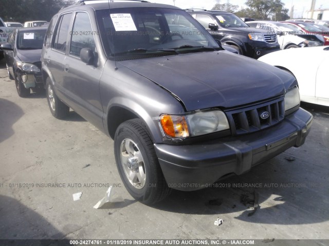 KNDJB723825126711 - 2002 KIA SPORTAGE GRAY photo 6