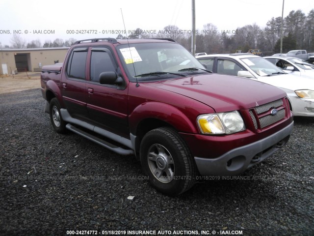 1FMZU67E03UC57295 - 2003 FORD EXPLORER SPORT TR  RED photo 1