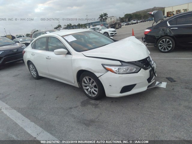 1N4AL3AP1GC225504 - 2016 NISSAN ALTIMA 2.5/S/SV/SL/SR WHITE photo 1