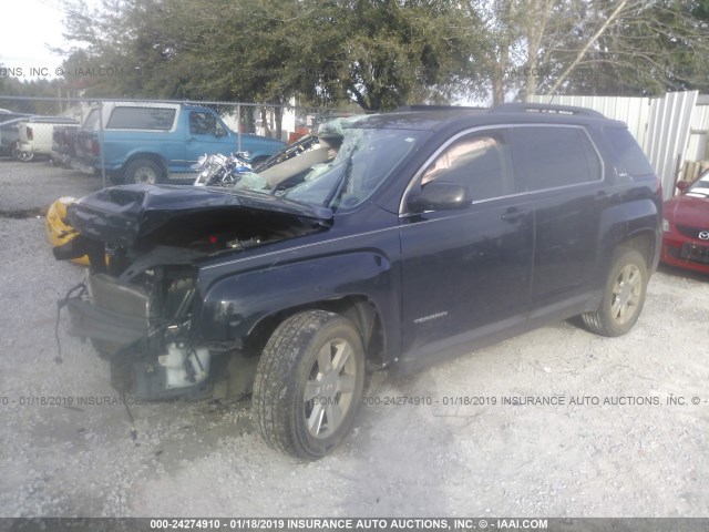 2GKALSEK5D6237621 - 2013 GMC TERRAIN SLE BLACK photo 2