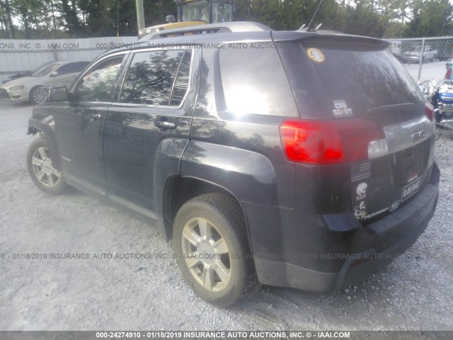 2GKALSEK5D6237621 - 2013 GMC TERRAIN SLE BLACK photo 3