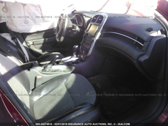 1G11C5SL4EF140680 - 2014 CHEVROLET MALIBU 1LT MAROON photo 5
