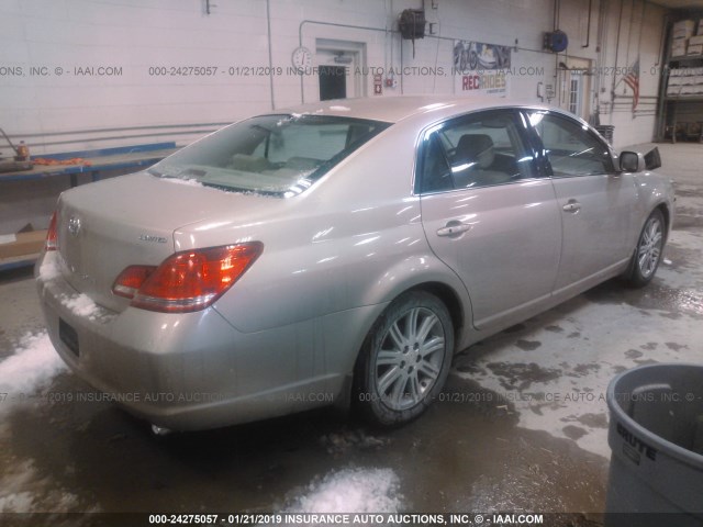 4T1BK36B86U069125 - 2006 TOYOTA AVALON XL/XLS/TOURING/LIMITED TAN photo 4